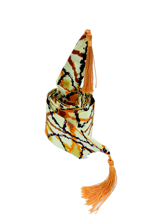 Reversible African Print Belt