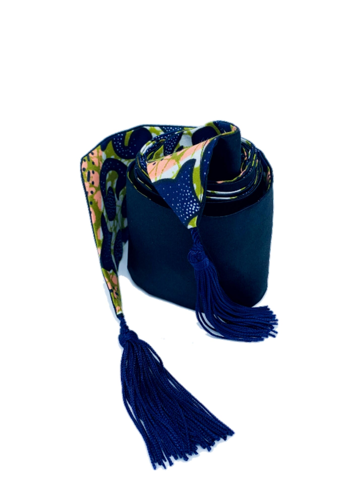 Reversible African Print Belt