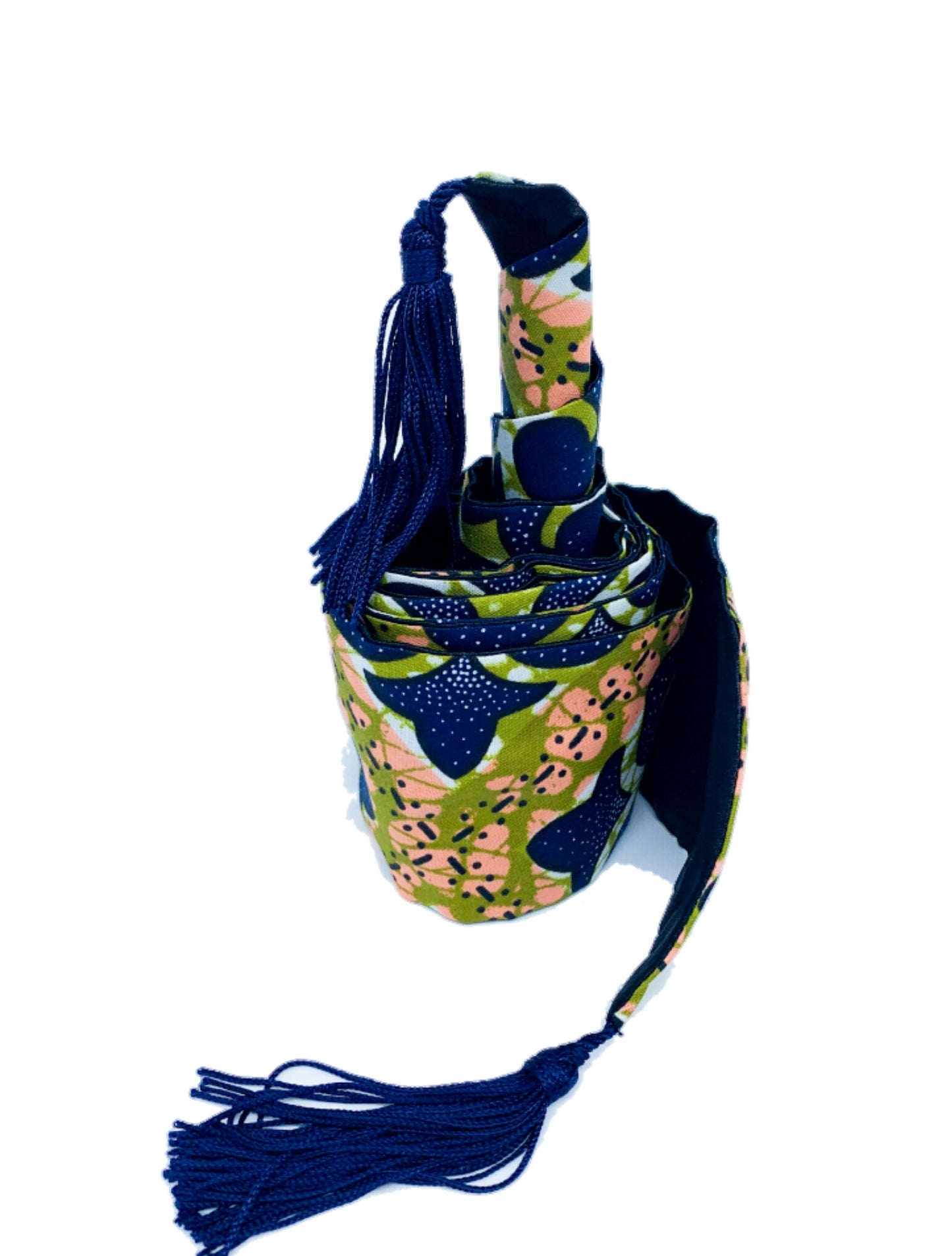 Reversible African Print Belt