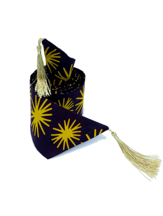 Reversible African Print Belt