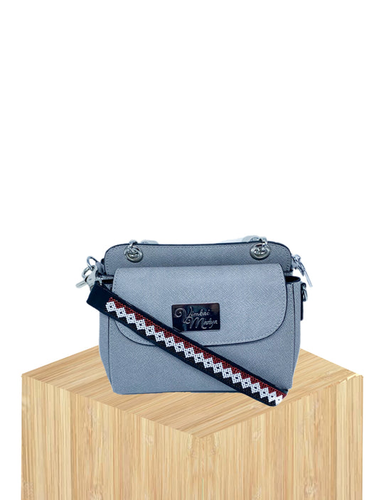 Kenya Mini Leather Bag with interchangeable set of straps and handles